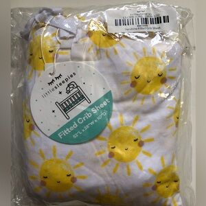 NWT Little Sleepies Sunshine Fitted Crib Sheet (Standard)